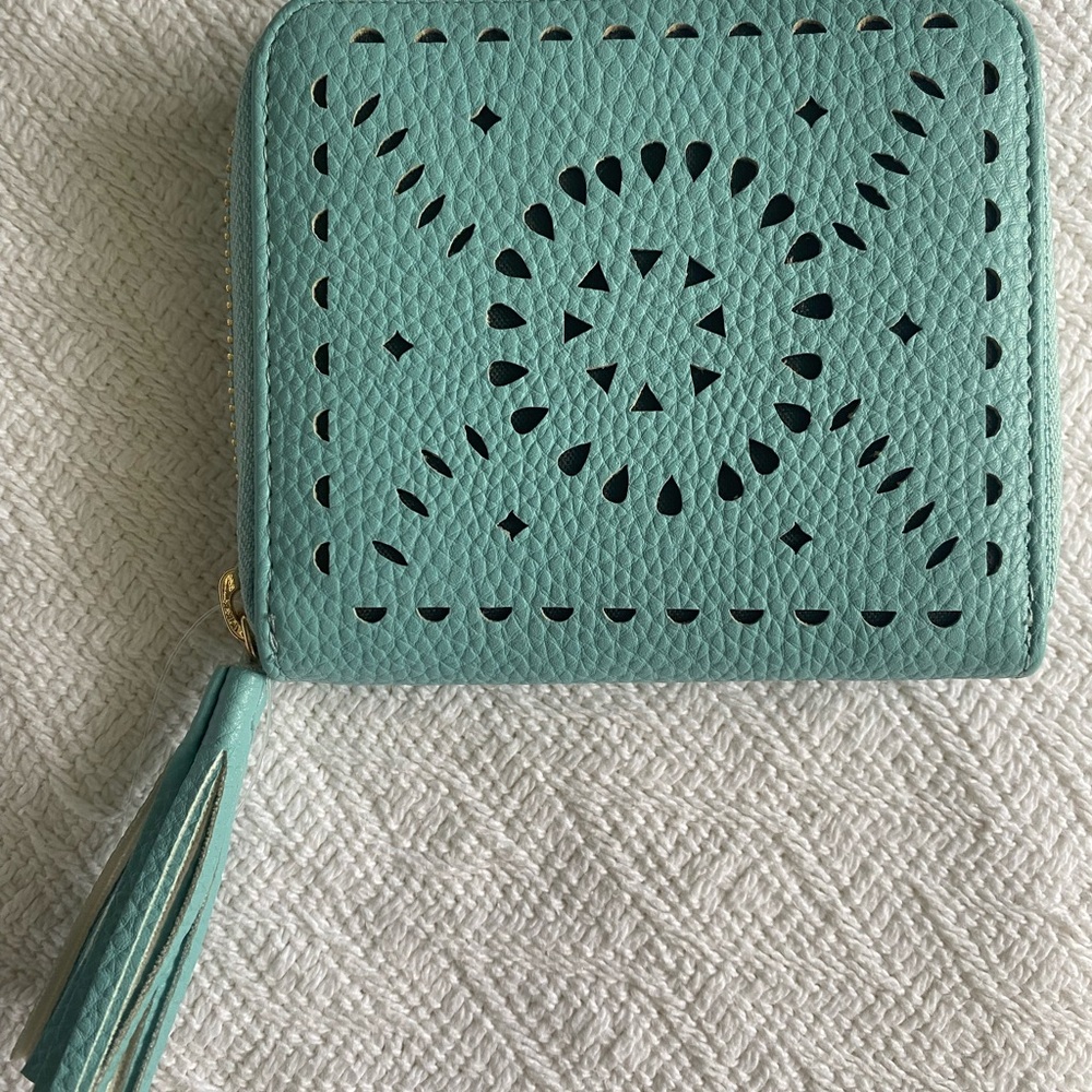 Cleobella  Leather wallet with Tassel